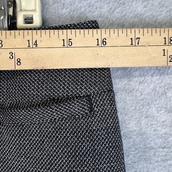 LAFAYETTE 148 NEW YORK Virgin Wool Blend Wide Straight Leg Pants Trousers size 8 - Picture 7 of 14